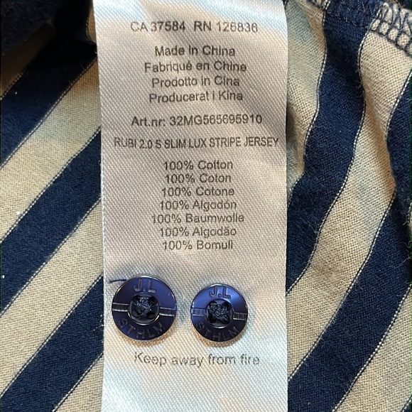 J. Lindeberg slim fit polo shirt, size XL. - Picture 9 of 10